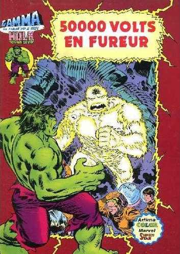 Scan de la Couverture Hulk Gamma n 13